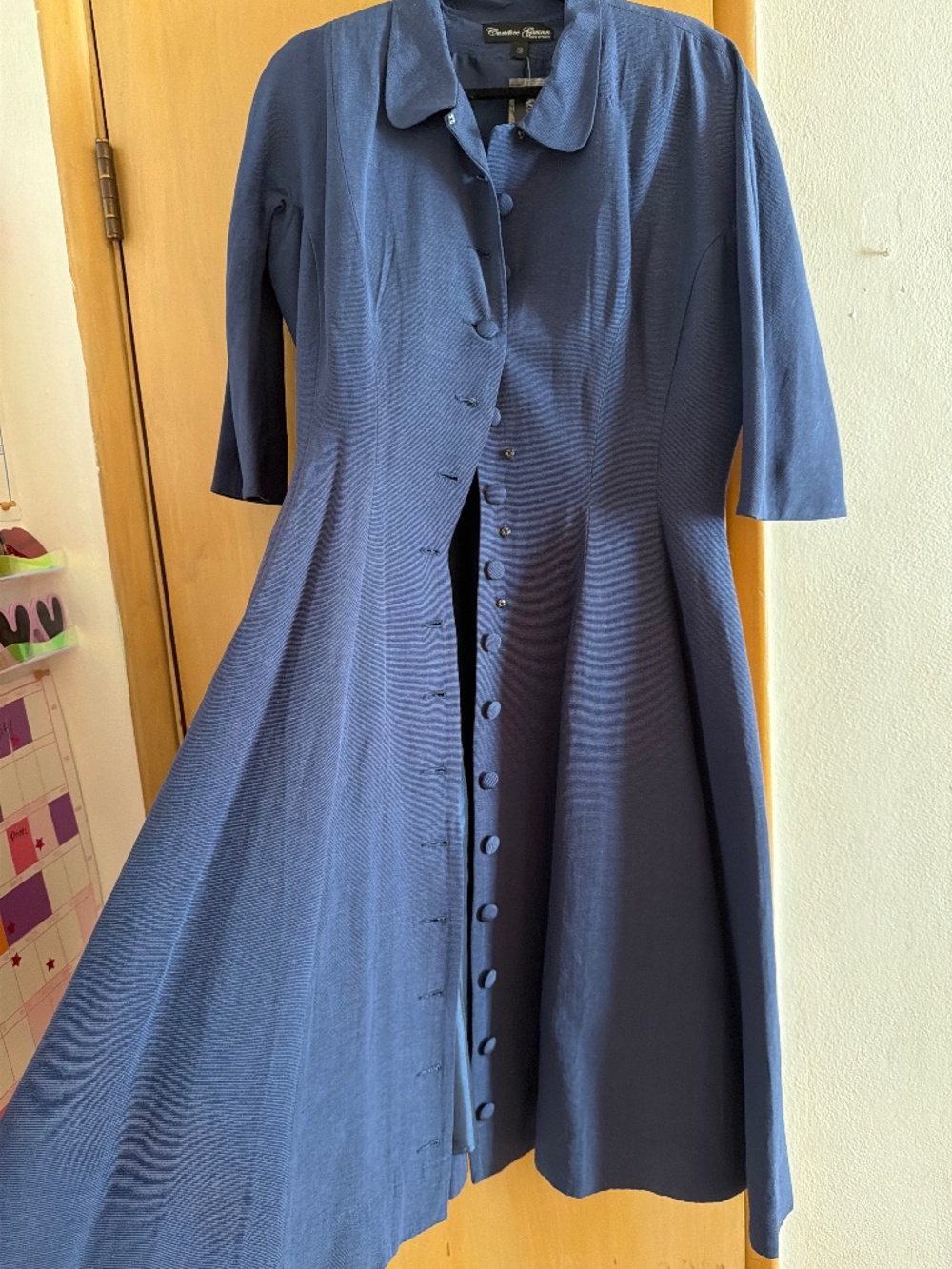 Navy Dress Coat